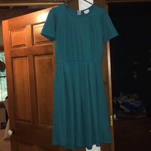 Lularoe large teal Amelia